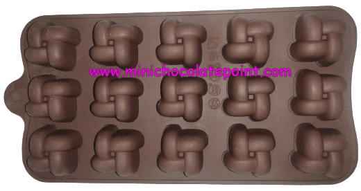 Individual Chocolate Silicon Mould Windmill Fan