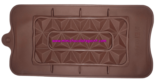 Bar Chocolate Silicon Mould Small Mountain
