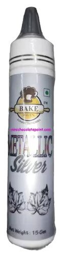 Bake Haven Cake Decor Colour ( Metalic Silver 25gm  )