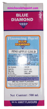 [SKU-P-2217813397S] Blue Diamond Pineapple Gold 500ml