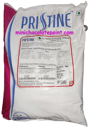 [SKU-P-2217693642S] Pristine All Purpose Veg Red Velvet Spone Mix 5 kg