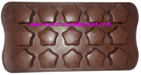 [SKU-P-2219630901S] Individual Chocolate Silicon Mould Star