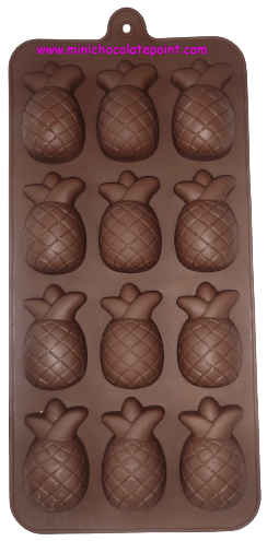 [SKU-P-2219629324S] Individual Chocolate Silicon Mould Pineapple