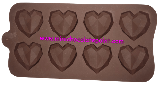 [SKU-P-2219608169S] Designer Chocolate Silicon Mould Pinata Heart
