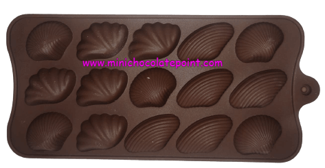 [SKU-P-2219608097S] Designer Chocolate Silicon Mould Seashells