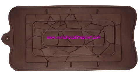 [SKU-P-2219607249S] Bar Chocolate Silicon Mould Broken