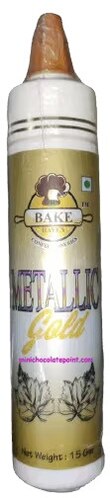 [SKU-P-2219570305S] Bake Haven Cake Decor Colour ( Metallic Gold 15gm  )