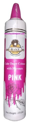 [SKU-P-2219570306S] Bake Haven Cake Decor Colour ( Pink 25gm  )