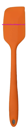 [SKU-P-2219537744S] Full Silicon Spatula ( Orange  )