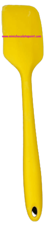 [SKU-P-2219537737S] Full Silicon Spatula ( Yellow  )